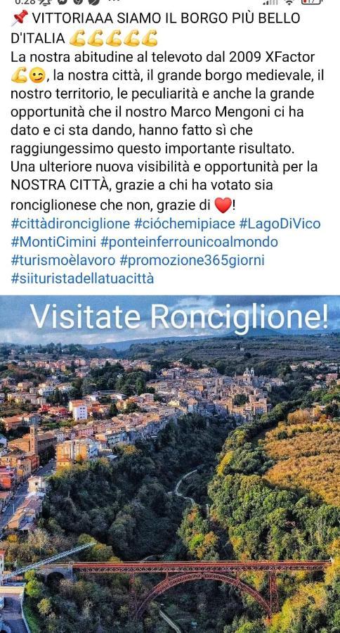 Apartmán La Casina Di Karol Ronciglione  Exteriér fotografie
